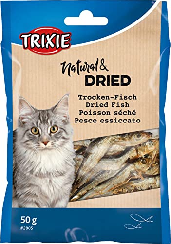 Produktbild von Trixie Trockenfisch für Katzen - 4 x 50 g