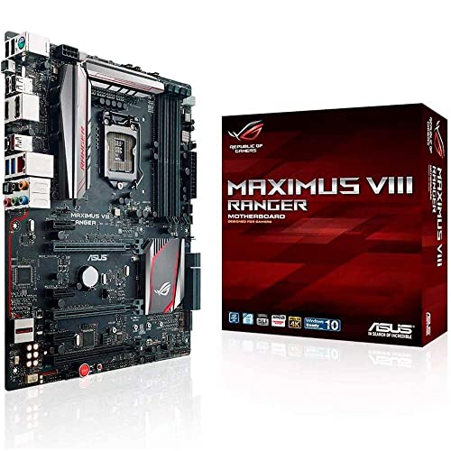 Asus ROG Maximus VIII Ranger Gaming Mainboard Sockel 1151 (ATX, Intel Z170, 4x DDR4-Speicher, USB 3.1, M.2 Schnittstelle) Asus ROG Maximus VIII Ranger Gaming Mainboard Sockel 1151 (ATX, Intel Z170, 4x DDR4-Speicher, USB 3.1, M.2 Schnittstelle)