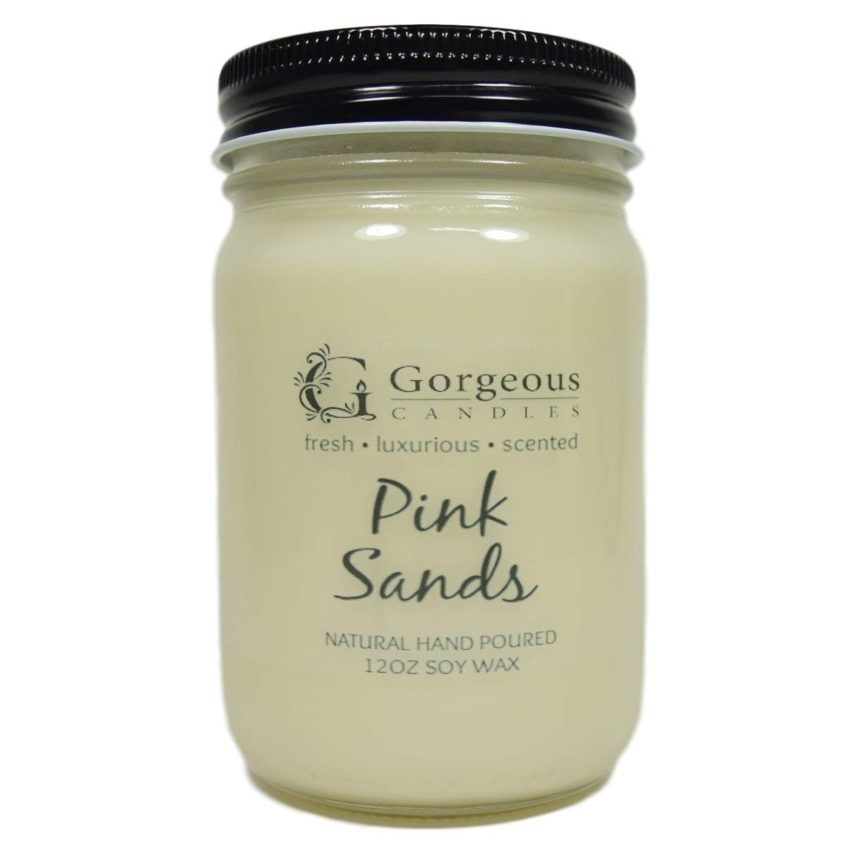 Pink Sands Natural Soy Candle, Candles, 12 oz