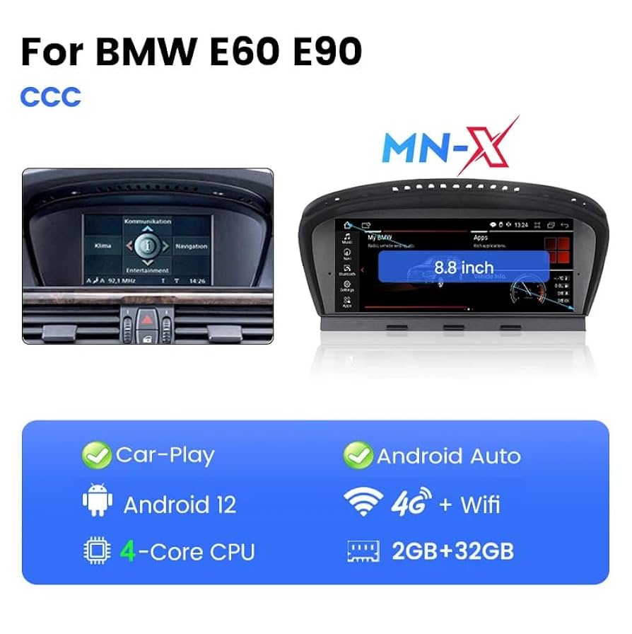 Amazon.com: Car Radio Multimedia for BMW 5 Series E60 E61