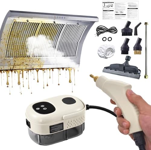 BAUSATZ Limpador A Vapor Portátil Para Casa, Limpeza De Carros, M...