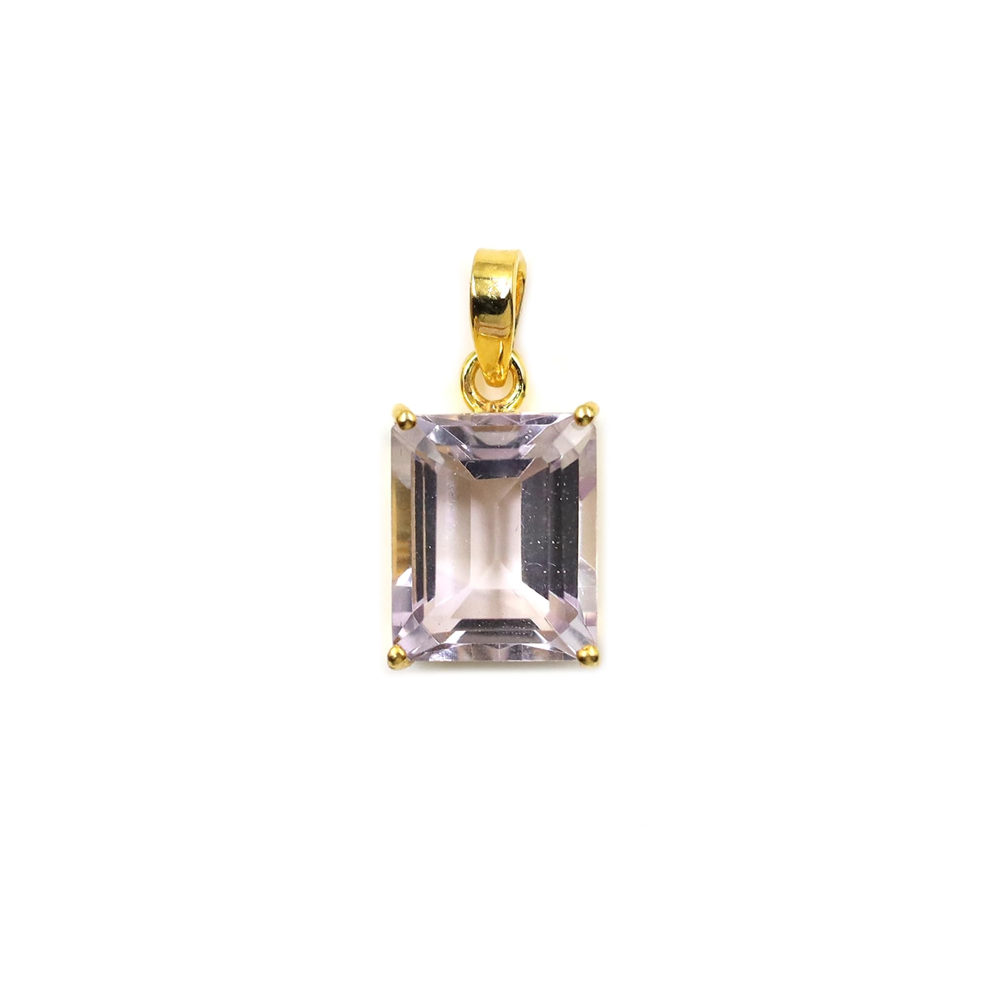 Pendentif améthyste rose, le collier en argent pour rayonner en soirée - 2