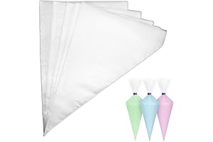 Piping Bags, 12-Inch Anti-Burst Disposable Cake Decorating Bags