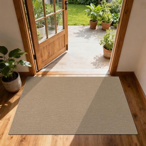 Tapete SHACOS Easy Jute 2x3 ft Lavable Cocina Antideslizante miniatura 6