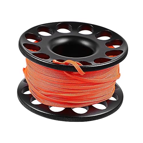 Spool de dedo de aluminio mecanizado de alta resistencia para equipo de buceo técnico