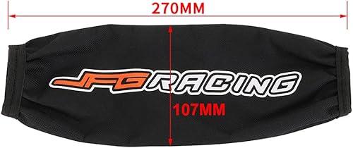 Miniatura 2 de JFG RACING Cubierta de horquilla trasera para motocicleta, protector de amortiguador, universal para Dirt Pit Bike ATV CRF KLX EXC YZF - (2) -