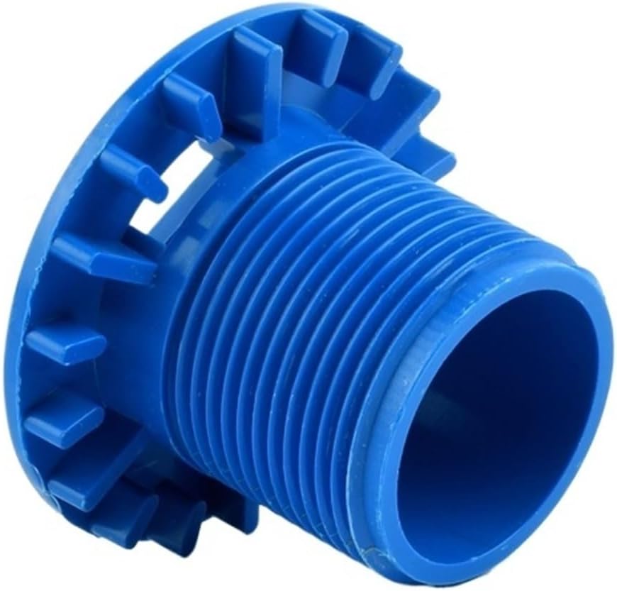8pcs 20mm~50mm Blue PVC 90 Degree Elbow Connector Strong Drainage Connector Fish Tank Pool Aquarium Tank Drain Filter Joint Satisfied(50mm)