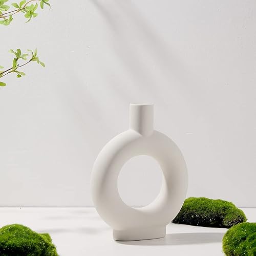 Inglenix Ceramic Vases Nordic Minimalism Style Decoration Value Bundle Ins-A & Ins-E (2 Items) #TOP5