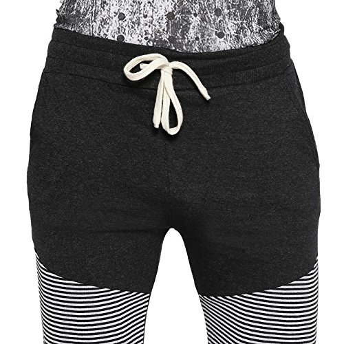 Image of CAHOOT Mens Comfortable Cotton Track Pants for Gym and Casual Use