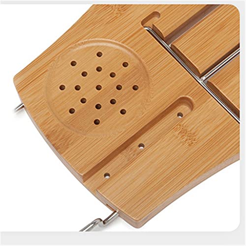 Rack de stockage de toilette et tablette de bain ergonomique