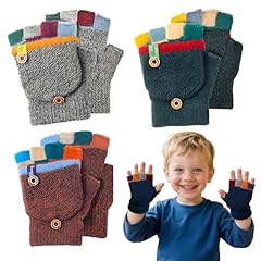 3 Pcs Dark Green/Orange/Gray