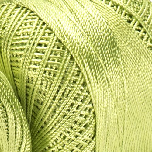 Image of YanrArt Tulip%100 Microfiber Silky Yarn - Suitable for Summer Clothes and Home Accessories Curtains, Runners, Tablecloths - S. Fine(1) Weight Yarn - 1.70 Oz, 273 Yds (424)