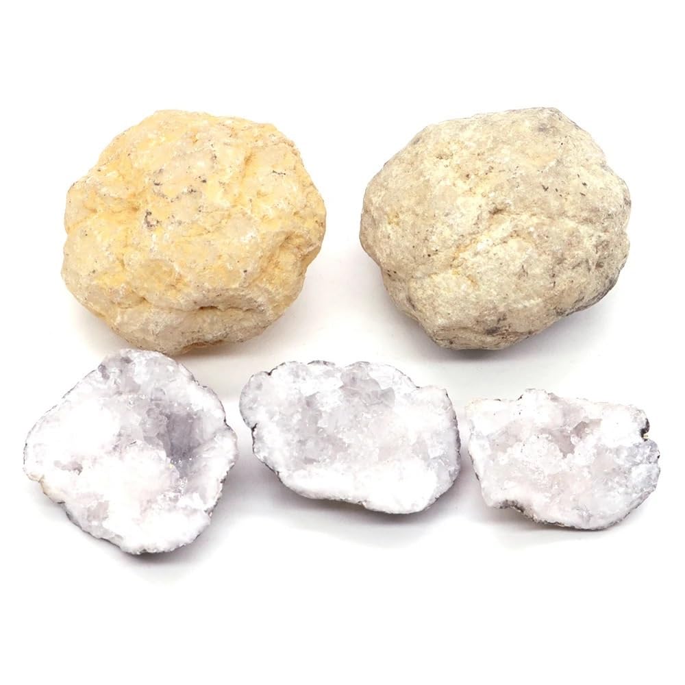 FOPURE Beautiful Agate geode Cluster Crystal cave (Size : 10pcs)