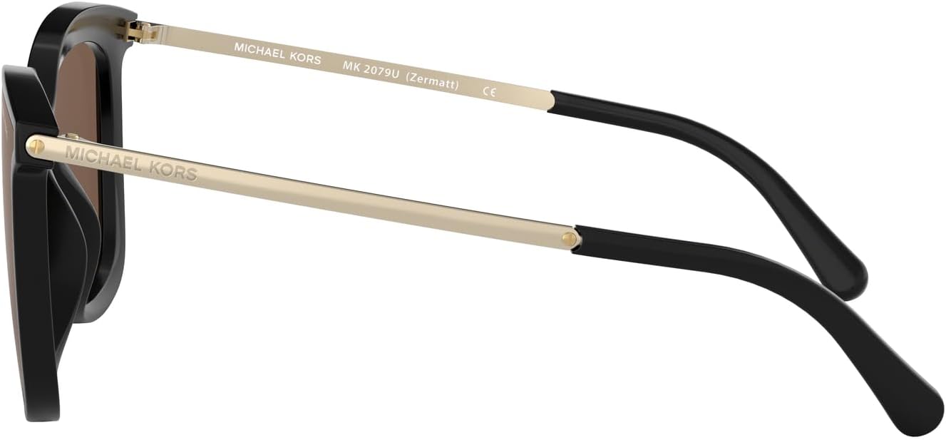 Michael Kors womens Mk2079u Zermatt Universal Fit Square Sunglasses - Image 4