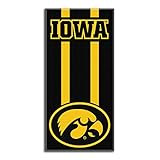 Northwest NCAA Iowa Hawkeyes Unisex-Adult Beach Towel, 30" x 60", Zone Read