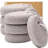 8-Pack Foot Pumice Stone for Feet, Borogo Natural Lava Pedicure Tools Hard Skin Callus Remover for Feet and Hands