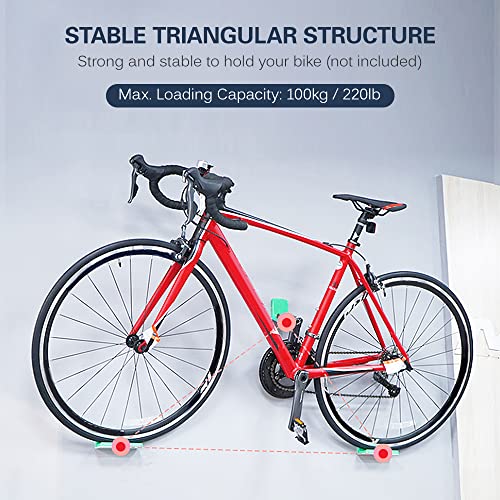 Suporte de montagem de parede para bicicleta de estrada Gancho de montagem de parede para bicicleta