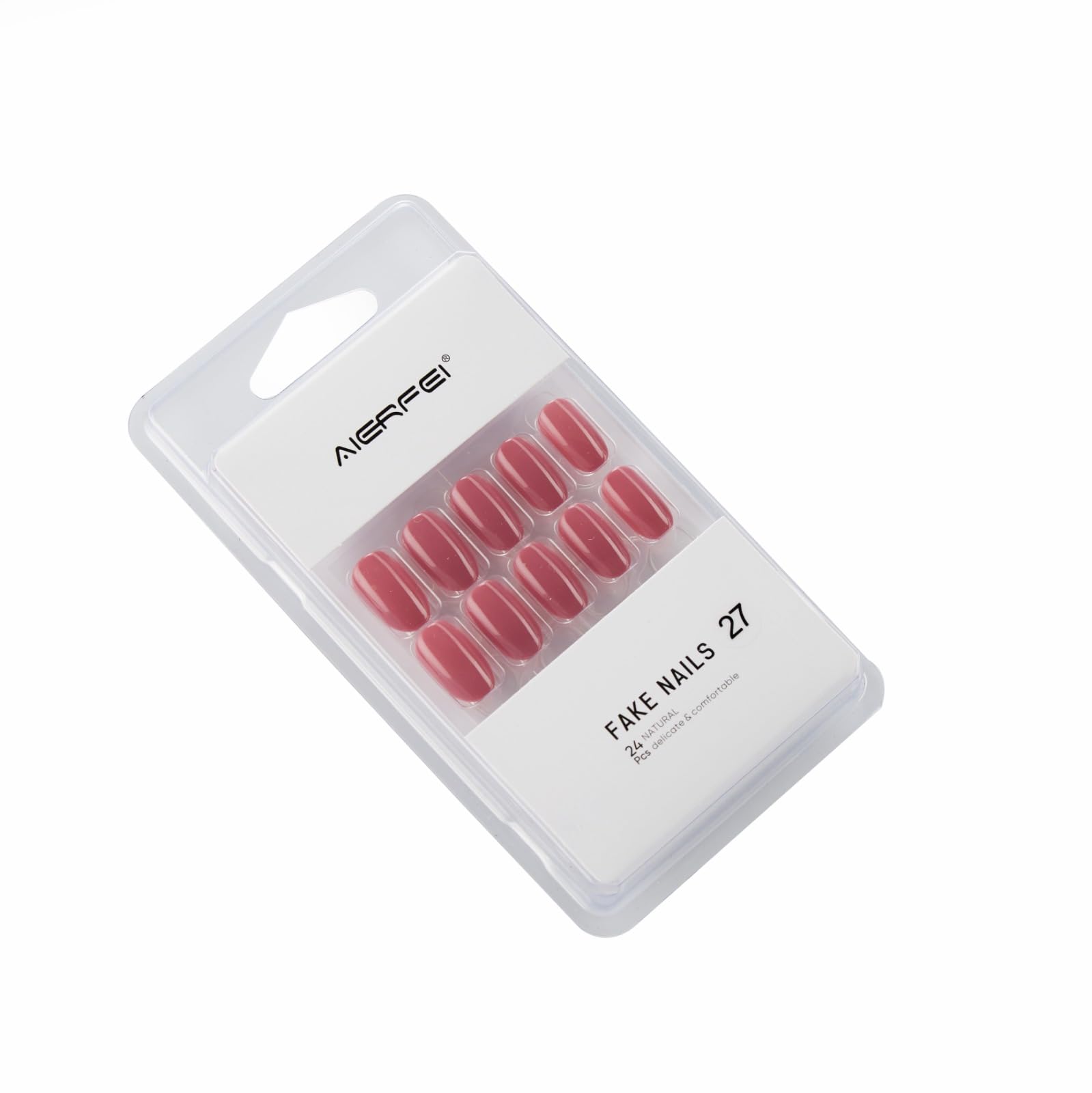 Artificial Glitter Nail Art Press On Nails 24 pcs for Women Manicure