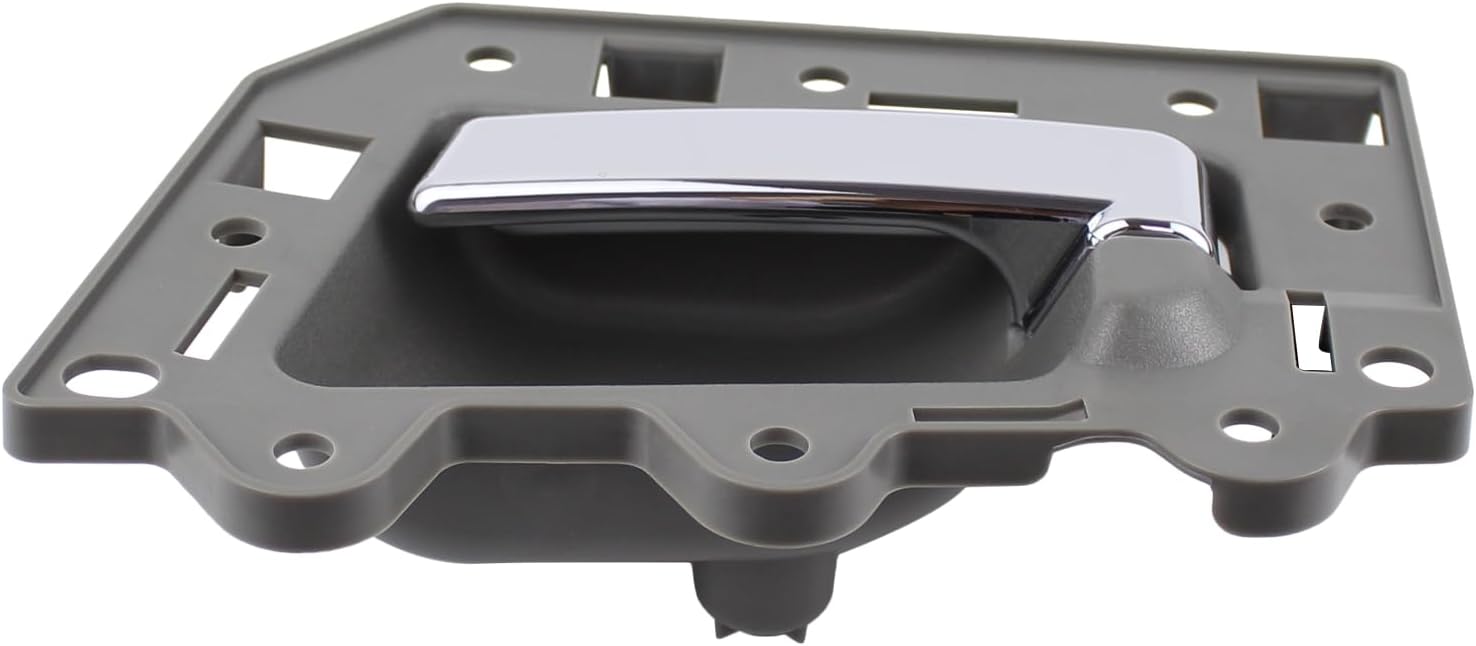 ApplianPar Front and Rear Driver and Passenger Side Interior Door Handle Gray Chromefor Jeep Grand Cherokee 2005-2010