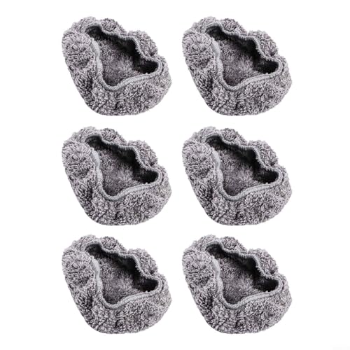 Paquete de 6 paños de repuesto para robot de limpieza ChOVERY, aspiradora, almohadillas suaves y lavables, para limpieza de ventanas y superficies