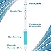 PILOT Acroball PureWhite Advanced Ink Refillable & Retractable Ball Point Pens with Turquoise/Orange/Purple/Lime/Blue Accents, Fine Point, Black Ink, 5-Pack (31861)