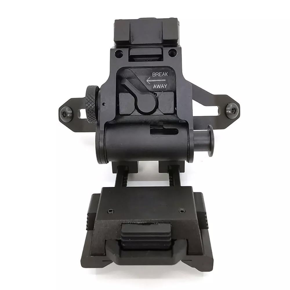 okyass Tactical L2G05 Metal Helmet Mount NVG Mount L2G05 Night Vision Goggles NVG Mount Bracket (Black)
