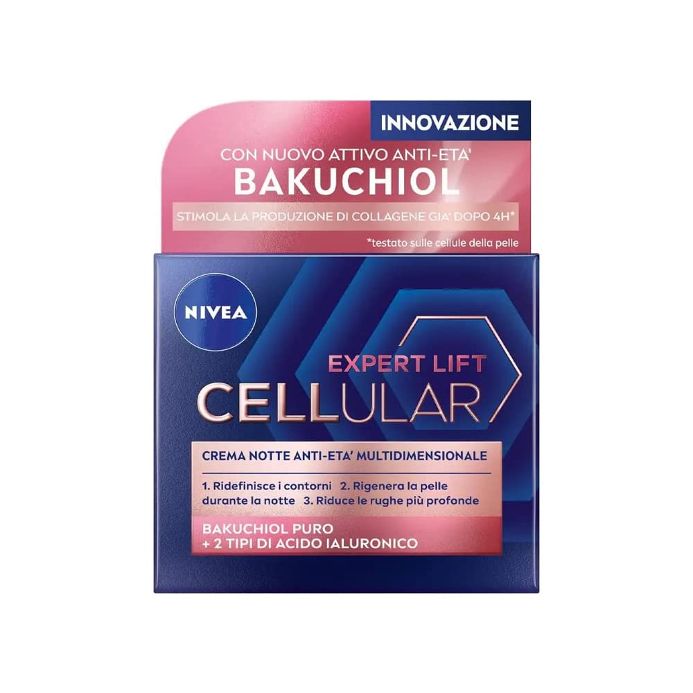 NIVEA EXPERT LIFT CELLULAR MULTIEFEKT ANTIAGE NOCNA PIELĘGNACJA NA NOC 50 ml