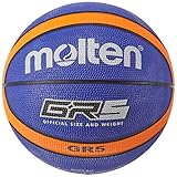モルテン(molten) バスケットボール GR5 BGR5-BO ブルー×オレンジ 5号