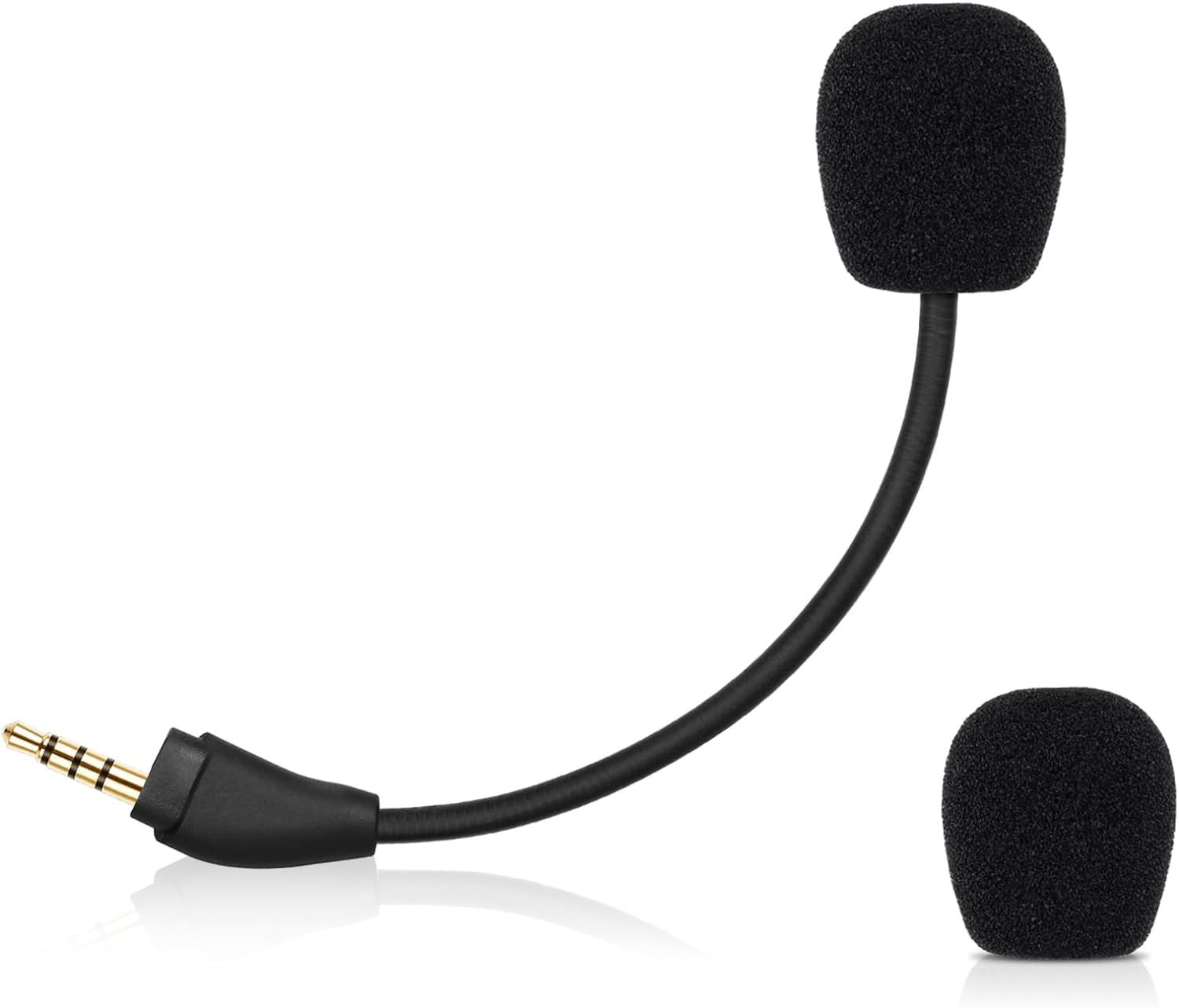 CENXI Mic Replacement for HyperX Cloud III/Cloud 3 Wired Wireless Gaming Headset, 3.5mm Detachable Noise Cancelling Microphone Boom for PC, Xbox One, PS4, PS5