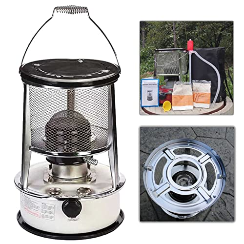 Rauchfreier tragbarer Petroleumofen – effiziente 2-in-1...