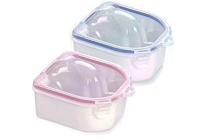 2pcs Professional Nail Soaking Bowl for Salon