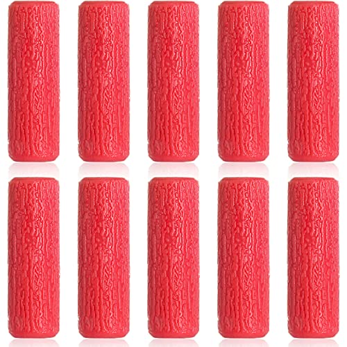 10 Piezas Alineadores Chewies para Bandejas Alineadoras Asiento Masticadores Alineadoras (Rojo)