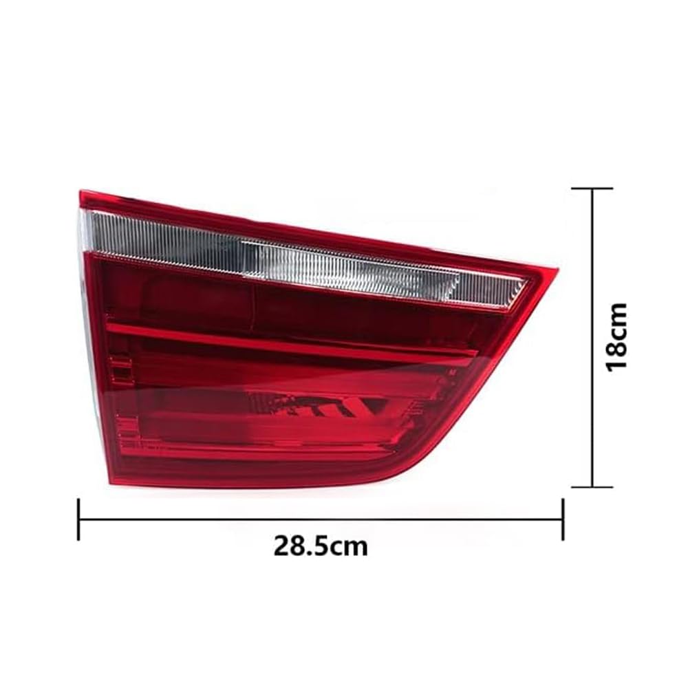 Tylne światło dla X3 F25 2010 2011 2012 2013 2014 2015 2016, wymiana świateł hamulcowych lampa samochodowa lewa prawa strona kierowcy pasażera, lewa strona kierowcy