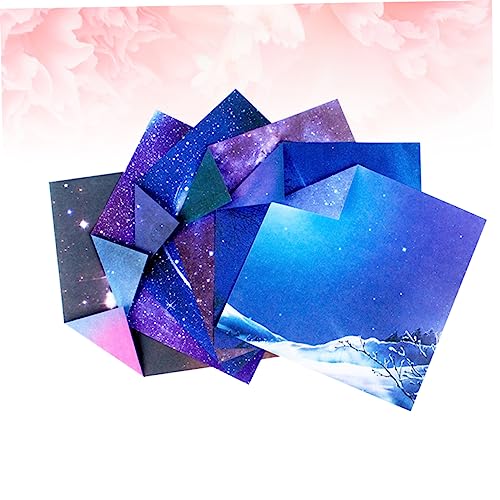 TEHAUX Folhas Dobráveis ​​De Origami 50 Pçs Cartão Para Fabricação De Papel Quadrado Dobrável Decora