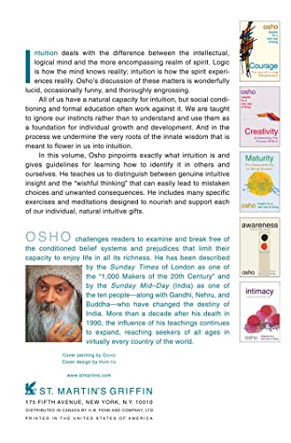 Macmillan 9780312275679 Intuition: Knowing Beyond Logic thumb #1