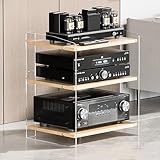 Installation facile : avec une structure simple et des accessoires inclus, l'installation est simple et ne nécessite aucun outil, il suffit de tout serrer à la main. Ce support HiFi est un complément parfait à n'importe quelle décoration de chambre, améliorant à la fois les fonctions et la salle. Idéal pour les configurations Equint et Home Cinéma, il dispose d'un design sk qui cente divers intérieurs.