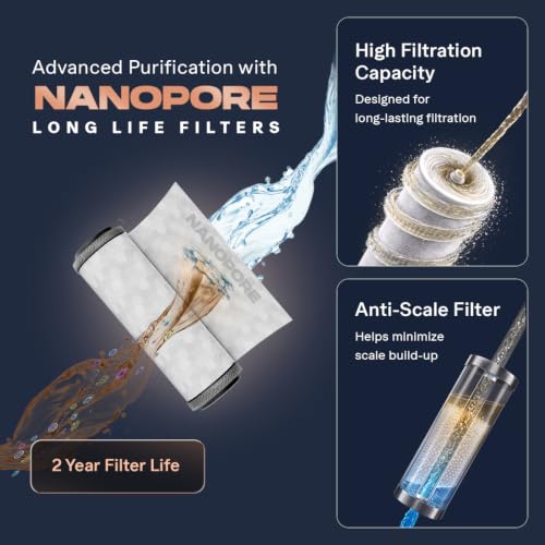 Image of Aquaguard Enrich Ritz Pro RO+UV+Copper+Alkaline Water Purifier | 2-Year Warranty & Filter Life | Stainless Steel Tank | Smart Purifier with Service Alerts & TDS Display | 5th Gen UV LED | 12-Stage