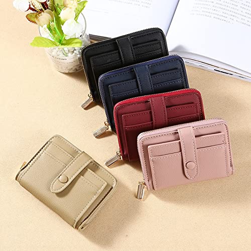 PU Leather Women Wallet Multi-Card Holders Money Bag Large-Capacity Foldable Clutch Fashion Hasp Zipper Coin Purses,Luggage (D)3