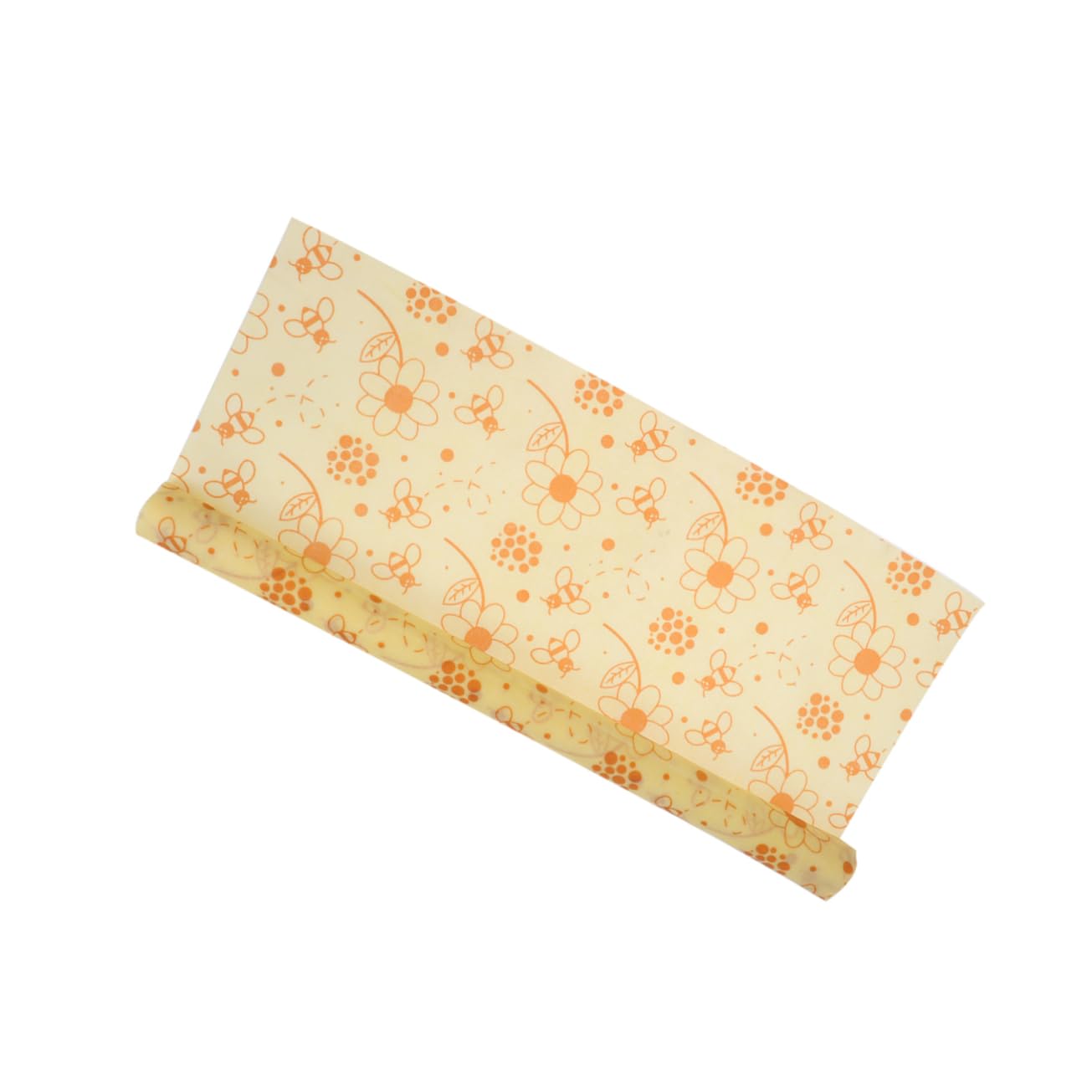 minkissy 3rollen Beeswax Food Wraps Aus Bio-Baumwolle Wiederverwendbare Frischhaltefolie Für Lebensmittel Für Küche Und Gastronomie