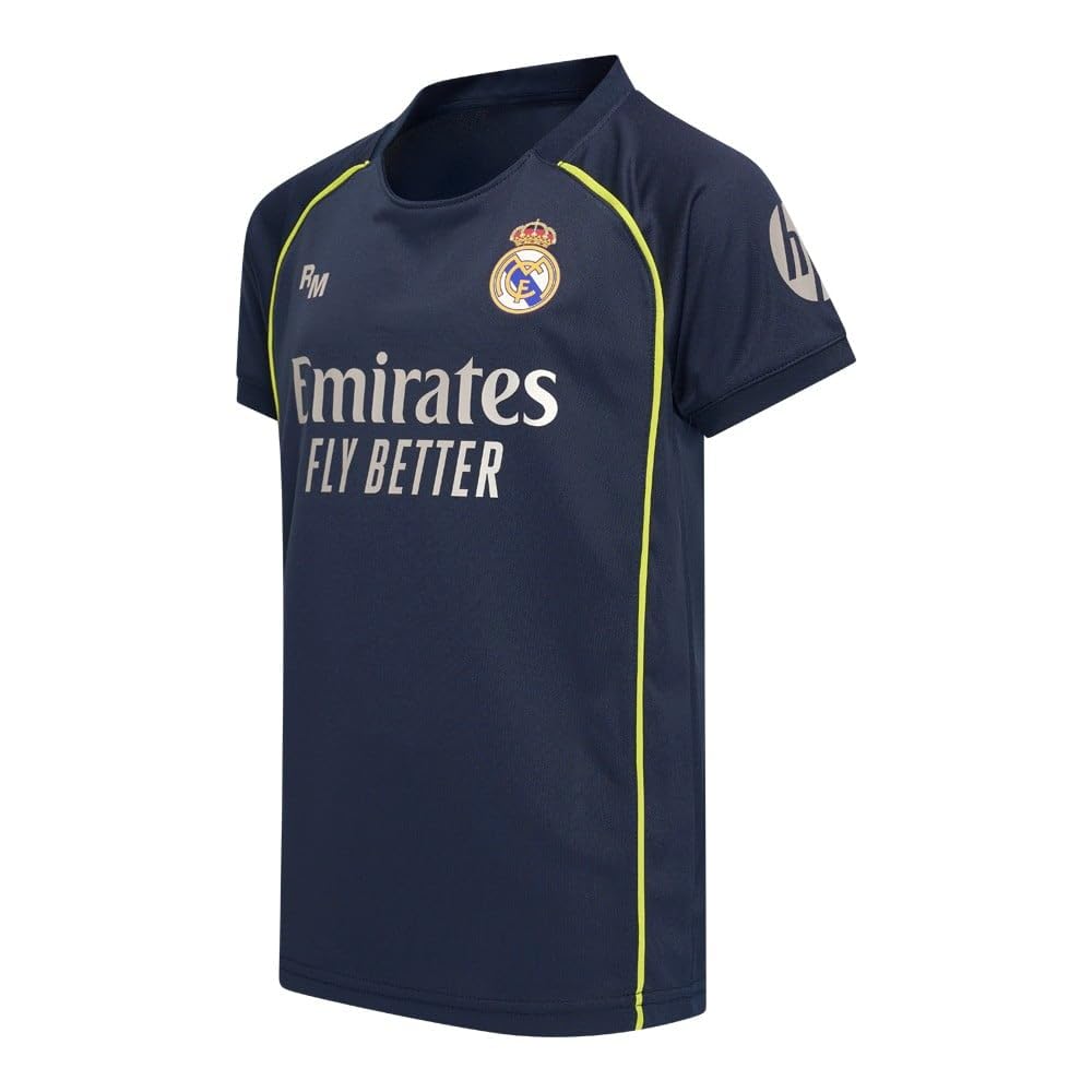 Real Madrid Camiseta Infantil 2a Equipación 25-26 Camicia Unisex - Bambini e Ragazzi