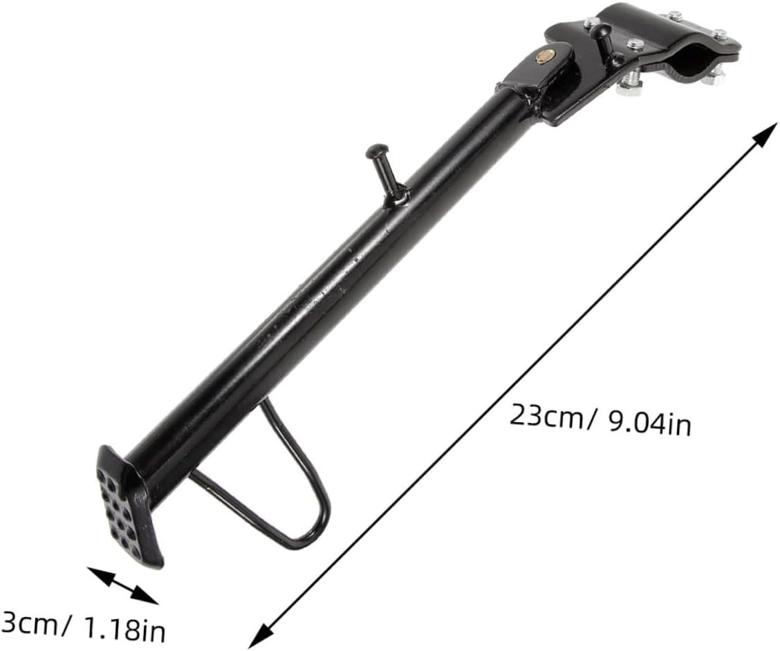 Metal Side Stand Motorcycle Kickstand Replacement for Electric Scooter