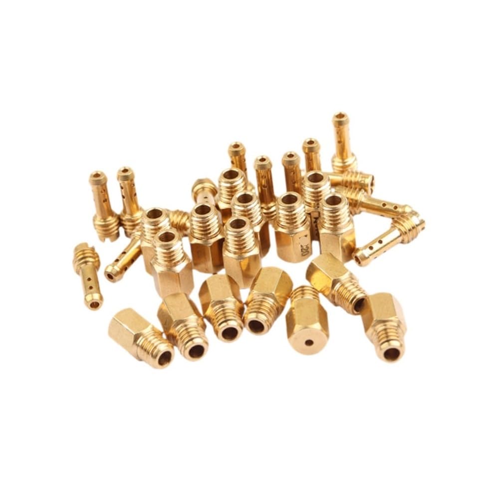 carburatore Kit Getto Carburatore Ad Alte Prestazioni Ottone Principale Lento Parti Pilota Componenti Per Auto Garage Veicoli Riparazione Per VM18 VM26 VM32 TM24