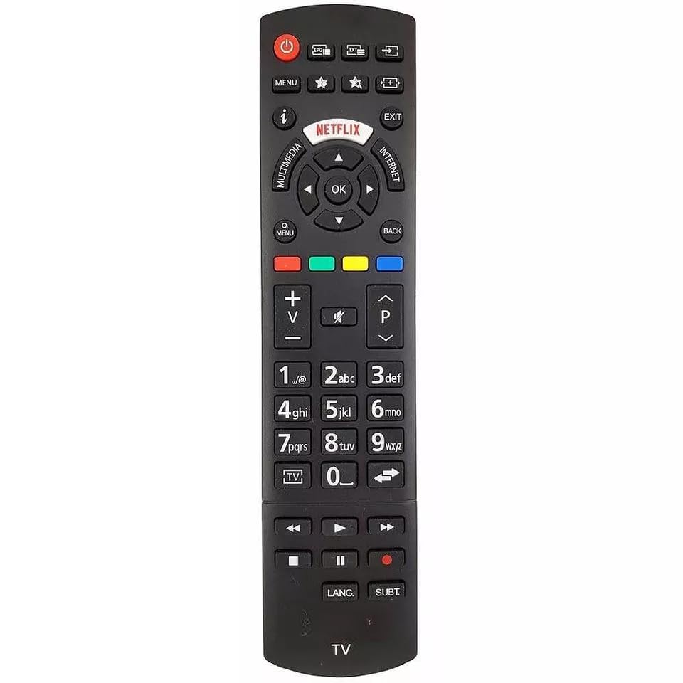 XINFUTE RCA49128 30092557 compatible con control remoto Panasonic Viera TV TX-32DS352E