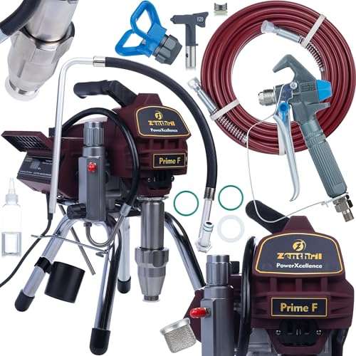 Zenthril Prime F Station de Peinture Airless – 2800W, 200 Bar, 4L/min, Buse 0,035