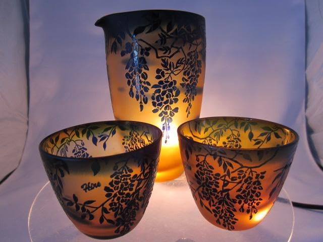 レア木箱付き深川製磁 かぶと唐草 角切中鉢 5枚揃 レア【木箱付き