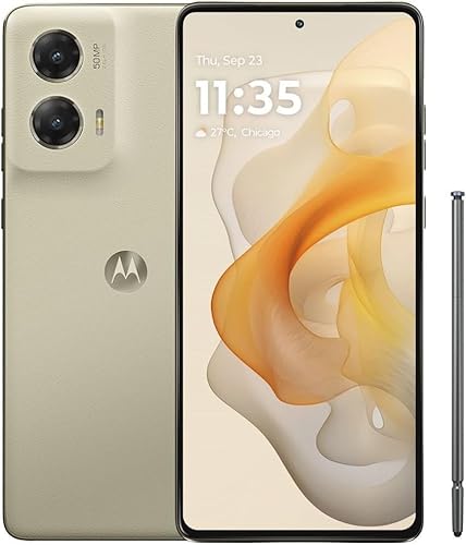 Motorola Moto G Stylus 5G (2024) XT2419-1 128GB Storage 8GB RAM Consumer Cellular Gold
