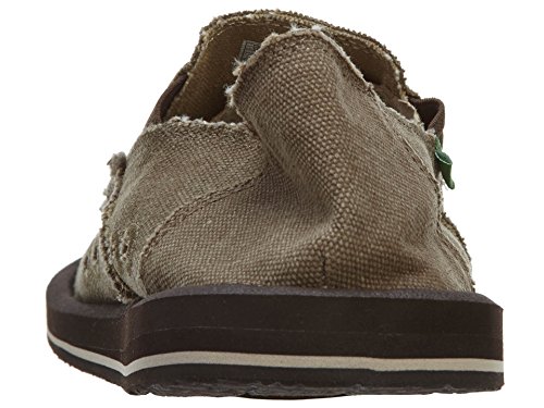Sanuk Vagabond Sidewalk Surfer Brown 10 D (M) #TOP2