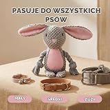 Speedy Panther Pluszowa zabawka dla psa wielkanocnego, miękka zabawka do żucia z farszem, prezent wielkanocny dla małych, średnich i dużych psów i szczeniąt