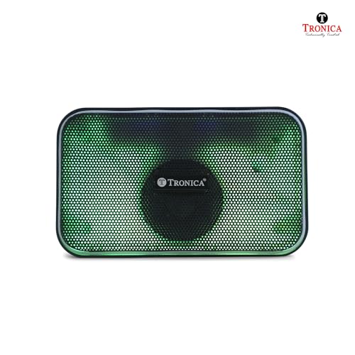 Image of TRONICA Jimmy Wireless Portable Speaker, 8W Output, Bluetooth,TWS /USB /SD /FM Support, Long 8 Hrs Battery Life, Includes Jute Carry Bag