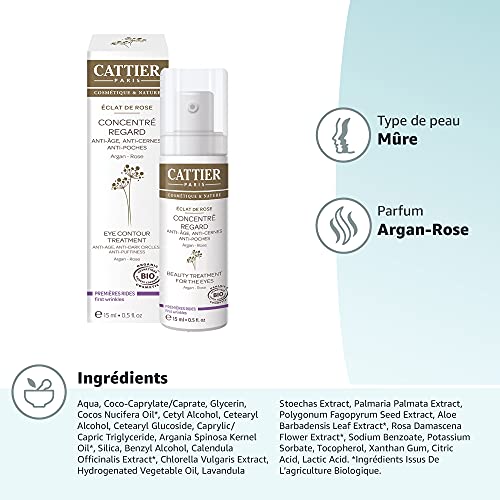 Cattier - Contour des Yeux Anti-Âge, Anti-Cernes, Anti-Poches - Bio - 15 ml - Image 5
